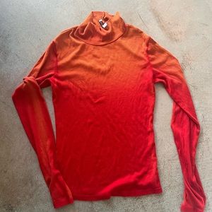 Women’s Cotton Citizen Mock Neck Long Sleeve SZ S